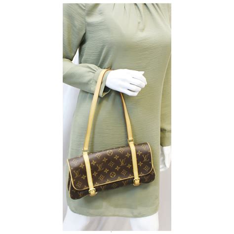 louis vuitton monogram canvas marelle mm shoulder bag